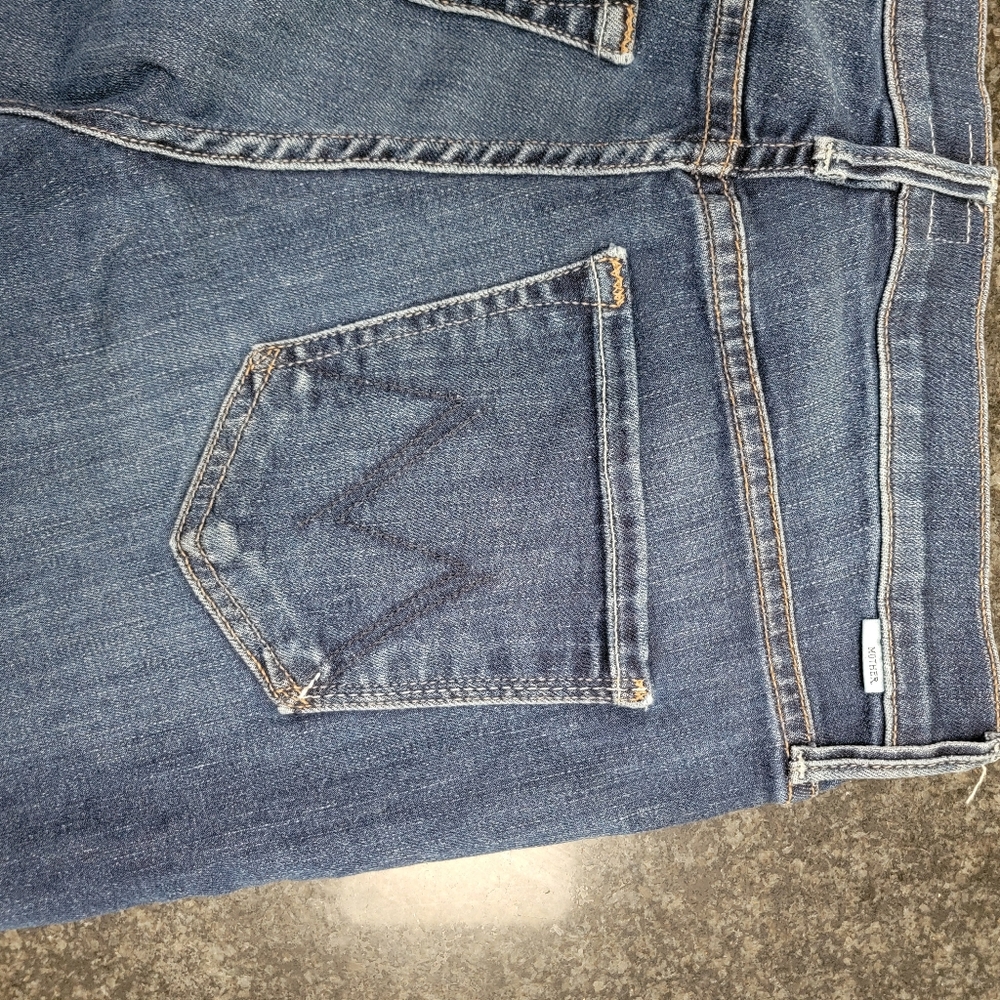 MOTHER "Mid Rise Dazzler Ankke" Jeans - Picture 9 of 11